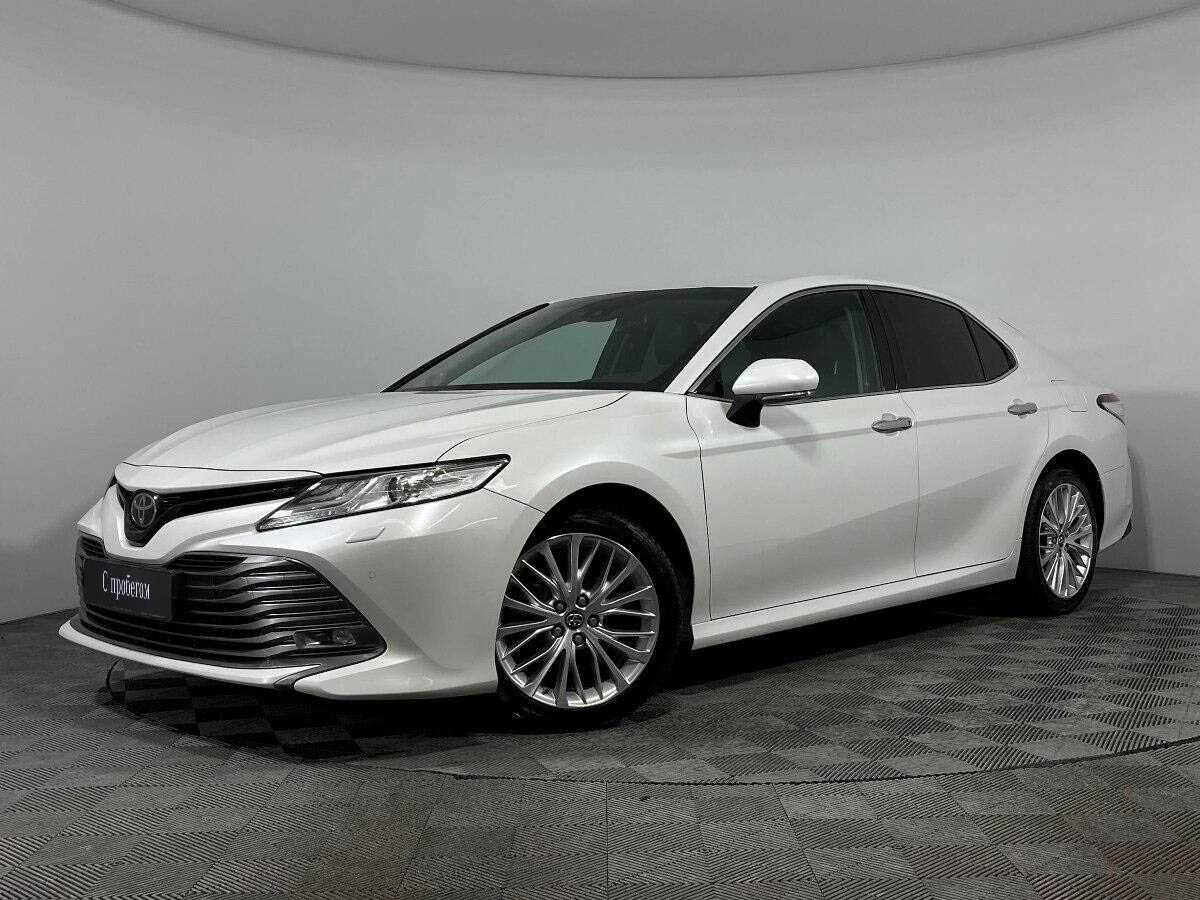 TOYOTA CAMRY, Белый, 2019, Автоматическая, 181 л.с., цена от 1 912 000 руб.