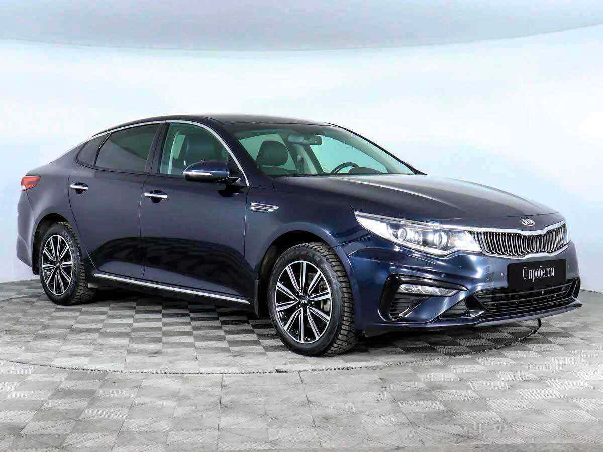 KIA Optima, Синий, 2018, Автоматическая, 188 л.с., цена от 1 350 000 руб.