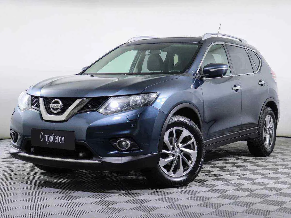 Nissan X-Trail, Синий, 2015, Вариатор, 144 л.с., цена от 933 000 руб.