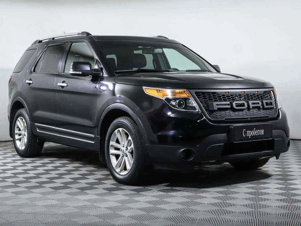 Ford Explorer, Черный, 2014, Автоматическая, 360 л.с., цена от 1 100 000 руб.