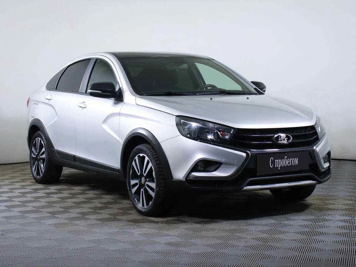 LADA Vesta, Серебряный, 2021, Механическая, 122 л.с., цена от 518 000 руб.