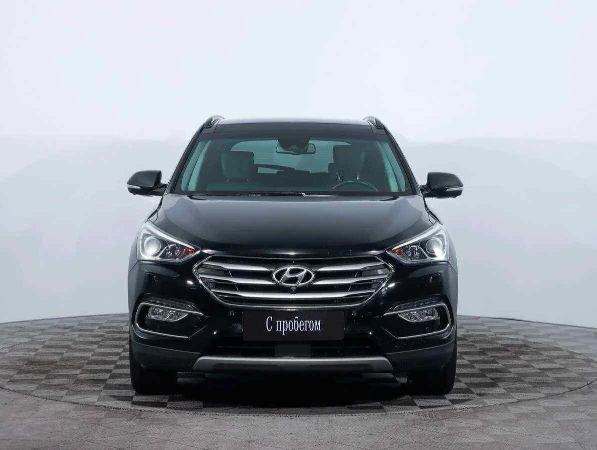 Hyundai Santa Fe, Черный, 2017, Автоматическая, 200 л.с., цена от 1 480 000 руб.