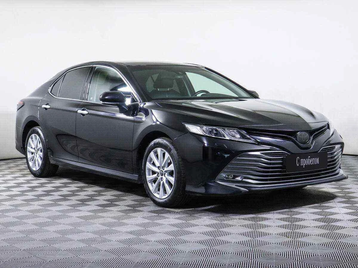 Toyota Camry, Черный, 2018, Автоматическая, 181 л.с., цена от 2 225 000 руб.
