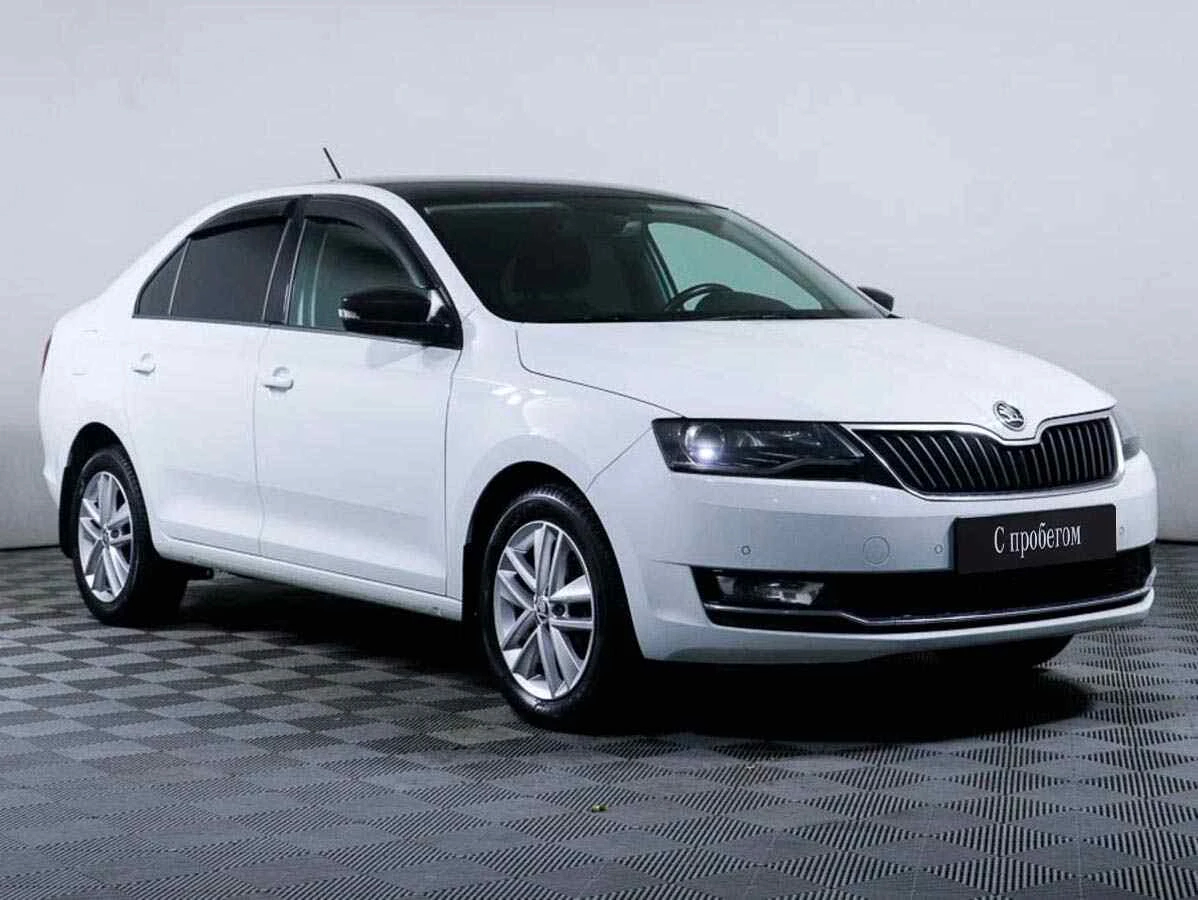 Skoda Rapid, Белый, 2019, Робот, 125 л.с., цена от 745 000 руб.