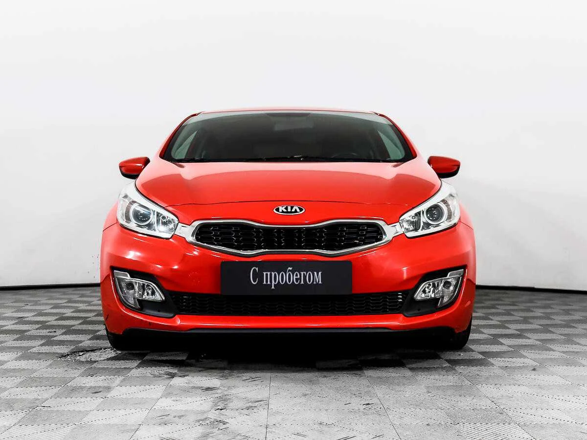 KIA CEED, Красный, 2014, Автоматическая, 129 л.с., цена от 624 000 руб.