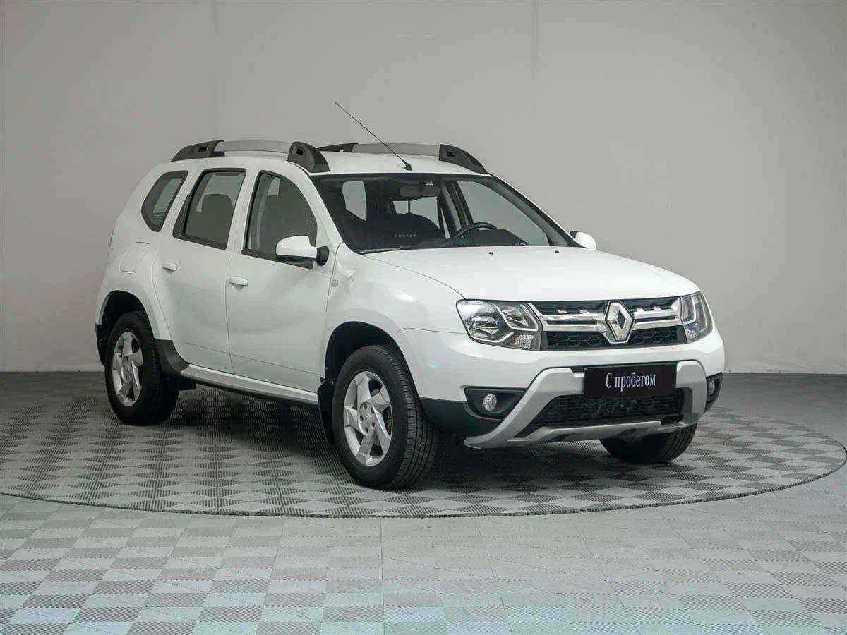 Renault Duster, Белый, 2017, Автоматическая, 143 л.с., цена от 1 072 000 руб.