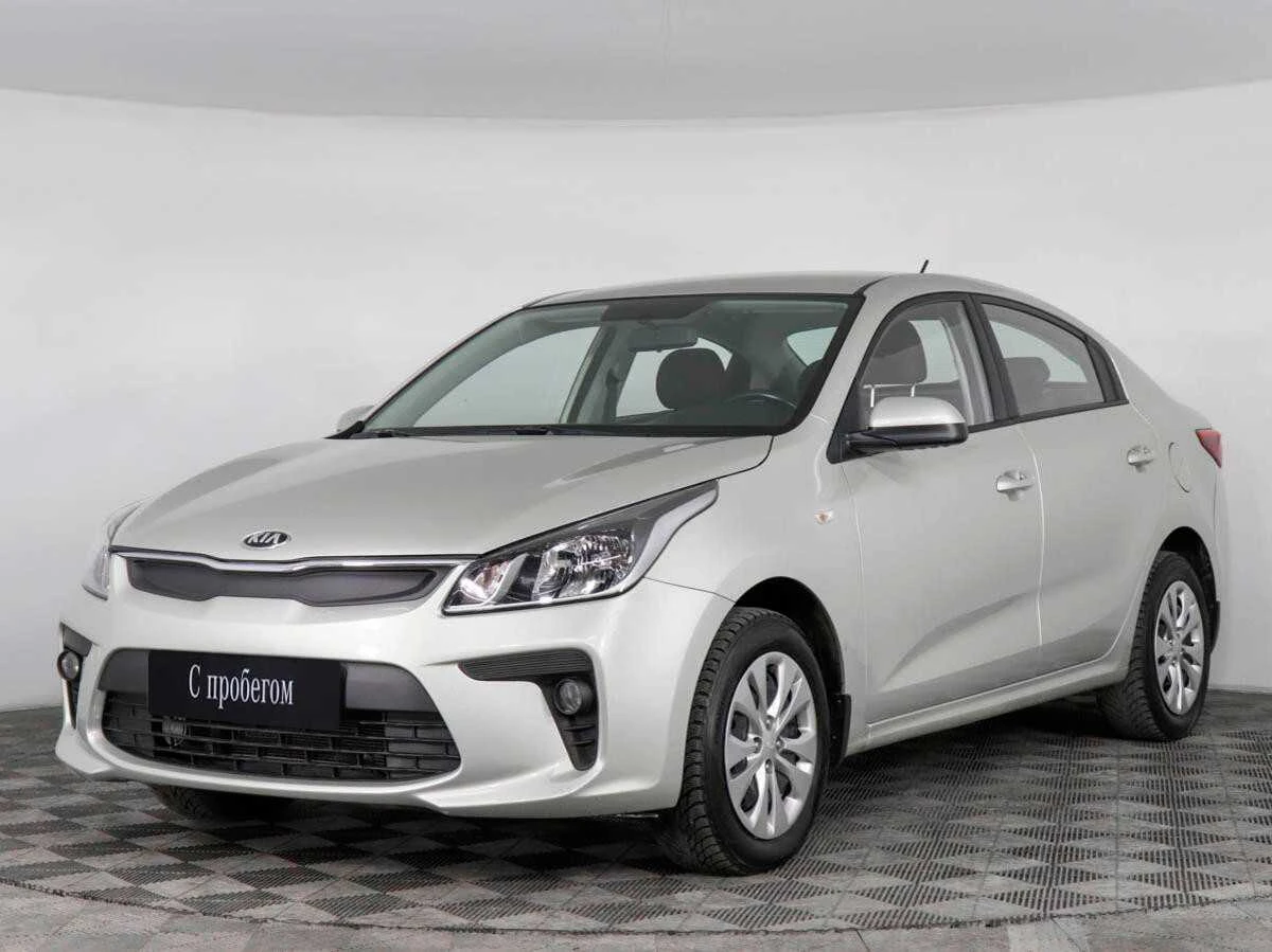 KIA RIO, Белый, 2018, Автоматическая, 100 л.с., цена от 784 000 руб.
