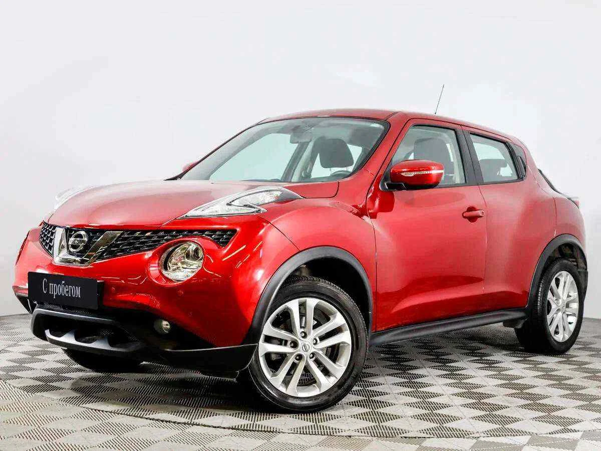 Nissan Juke, Красный, 2017, Вариатор, 117 л.с., цена от 1 233 000 руб.