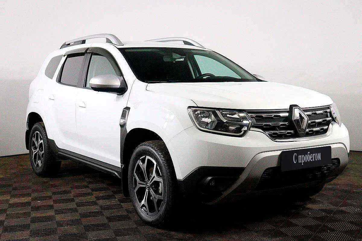 Renault Duster, Белый, 2021, Вариатор, 150 л.с., цена от 2 051 000 руб.