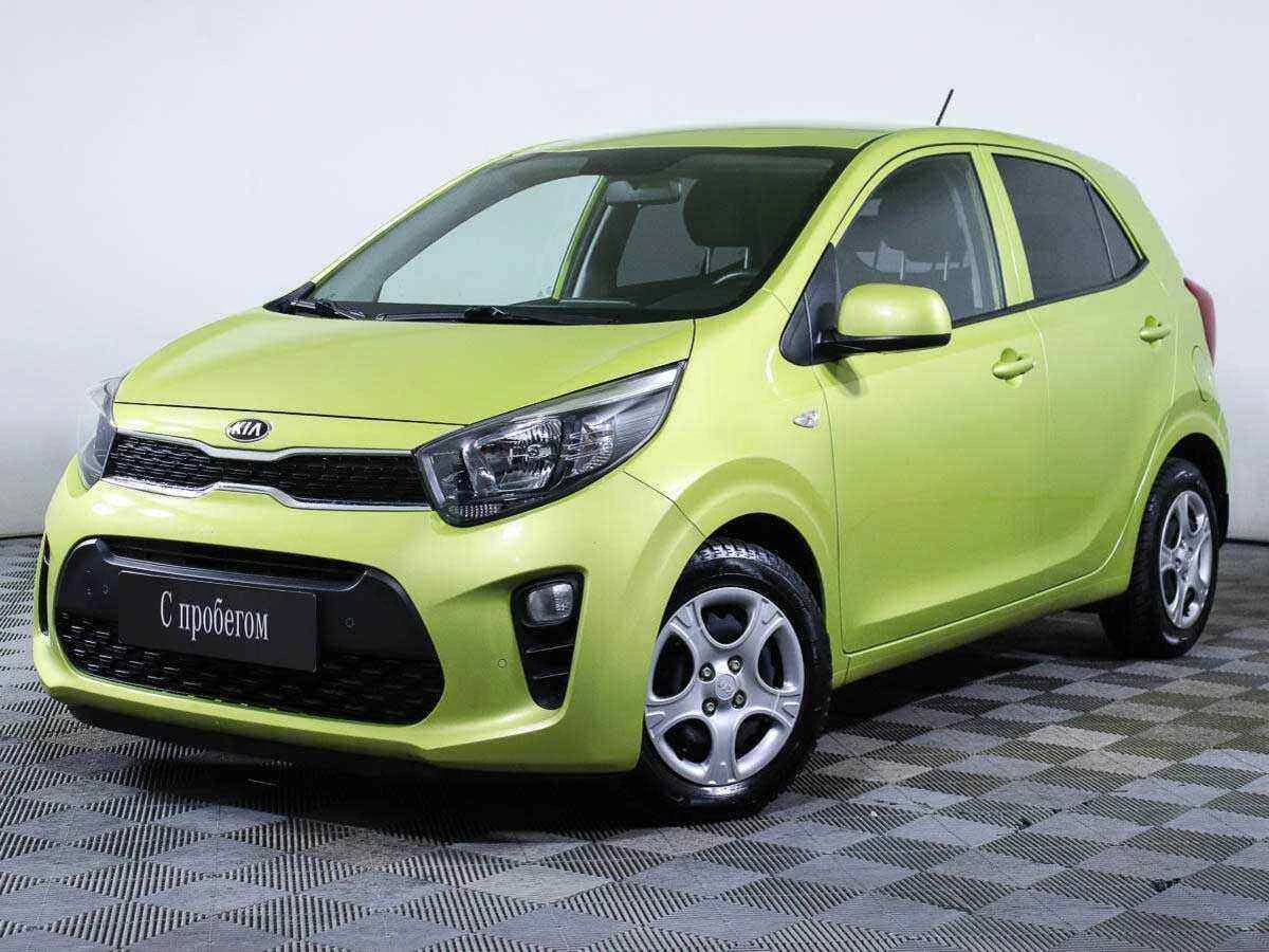 KIA Picanto, Зеленый, 2020, Автоматическая, 84 л.с., цена от 790 000 руб.