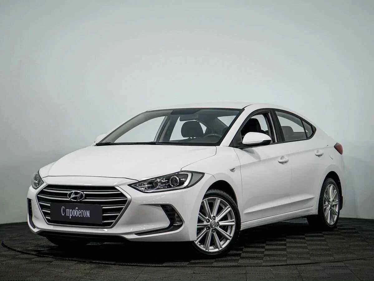 Hyundai Elantra, Белый, 2017, Механическая, 128 л.с., цена от 904 000 руб.
