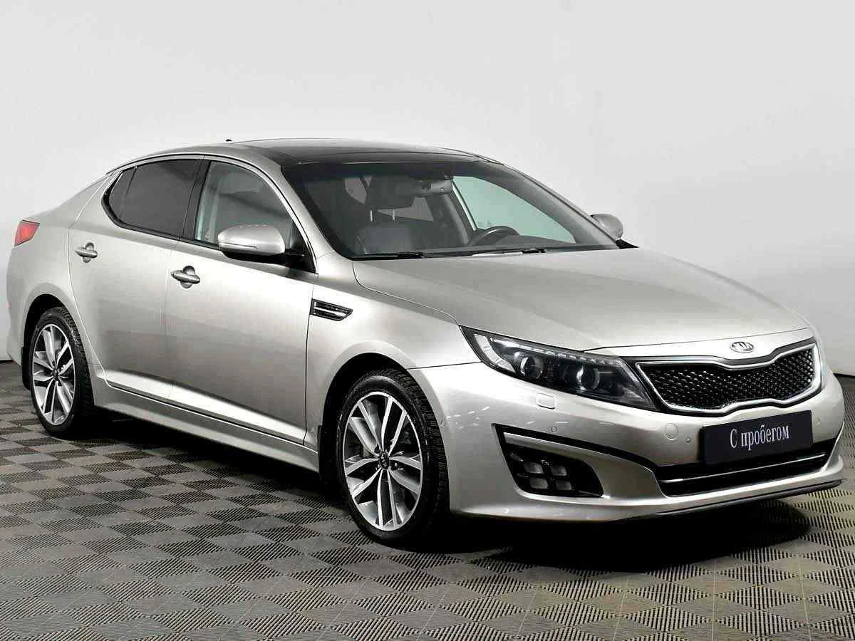KIA Optima, Серебряный, 2014, Автоматическая, 180 л.с., цена от 825 000 руб.