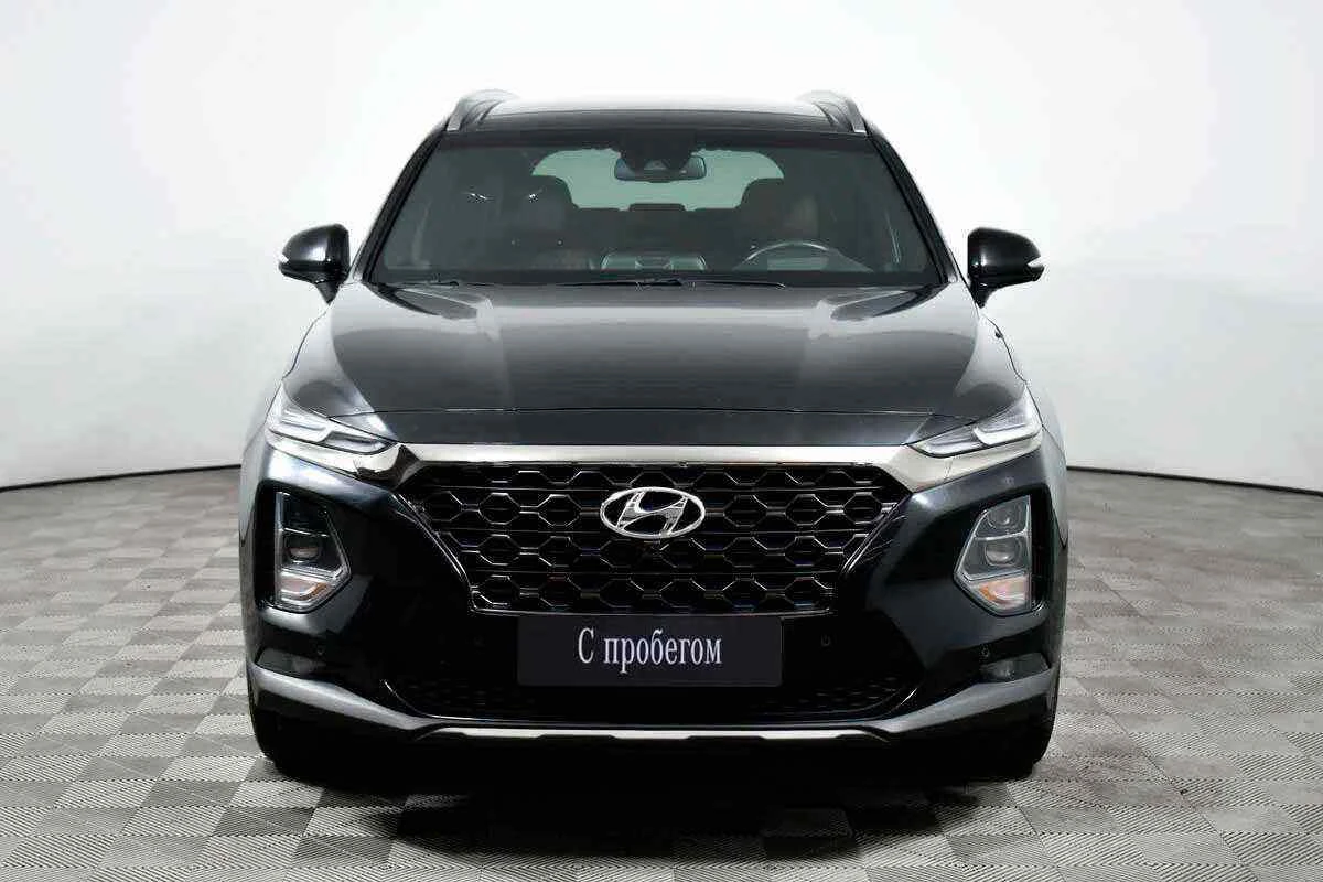 Hyundai Santa Fe, Черный, 2018, Автоматическая, 200 л.с., цена от 1 545 000 руб.
