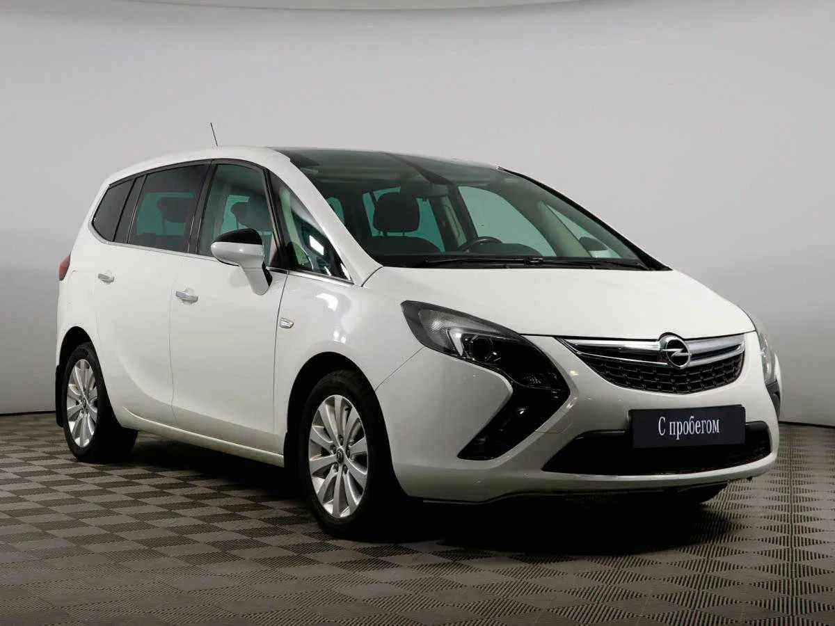 Opel Zafira, Белый, 2012, Автоматическая, 140 л.с., цена от 800 000 руб.