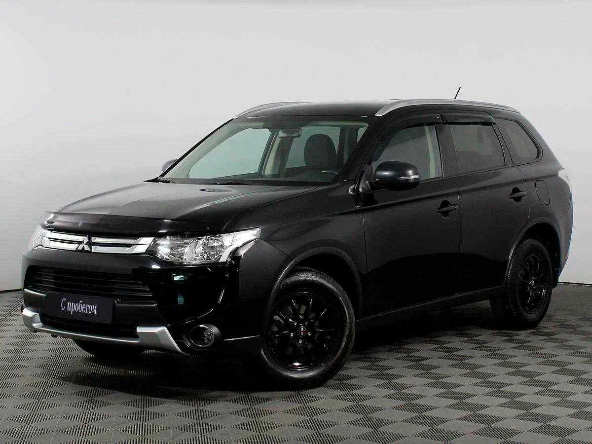 Mitsubishi Outlander, Черный, 2014, Вариатор, 167 л.с., цена от 1 019 000 руб.