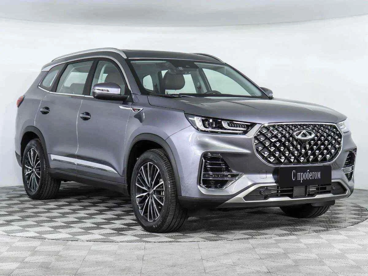 Chery Tiggo 8 Pro, Серый, 2022, Робот, 186 л.с., цена от 2 399 000 руб.