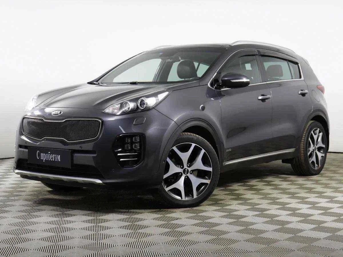KIA Sportage, Серый, 2017, Автоматическая, 185 л.с., цена от 1 835 000 руб.