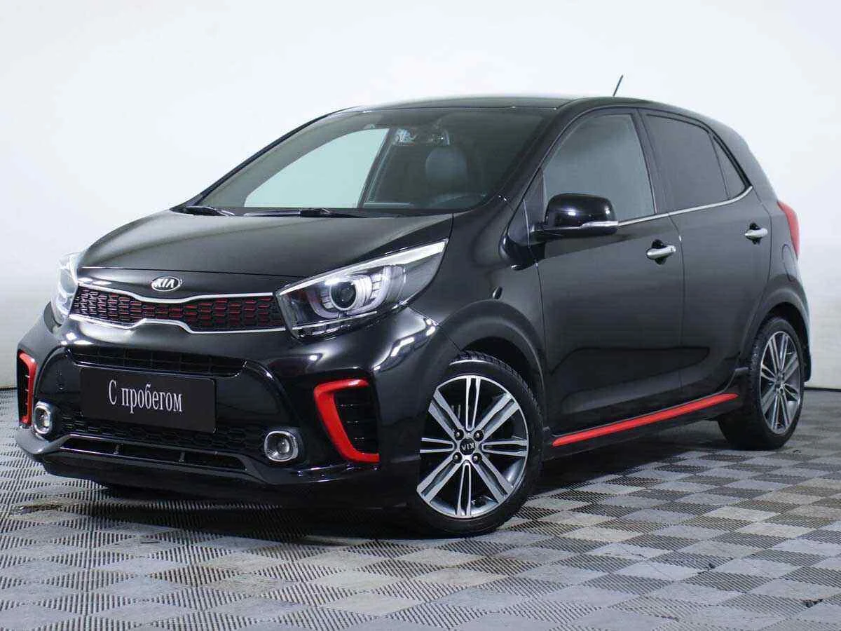 KIA Picanto, Черный, 2018, Автоматическая, 84 л.с., цена от 835 000 руб.