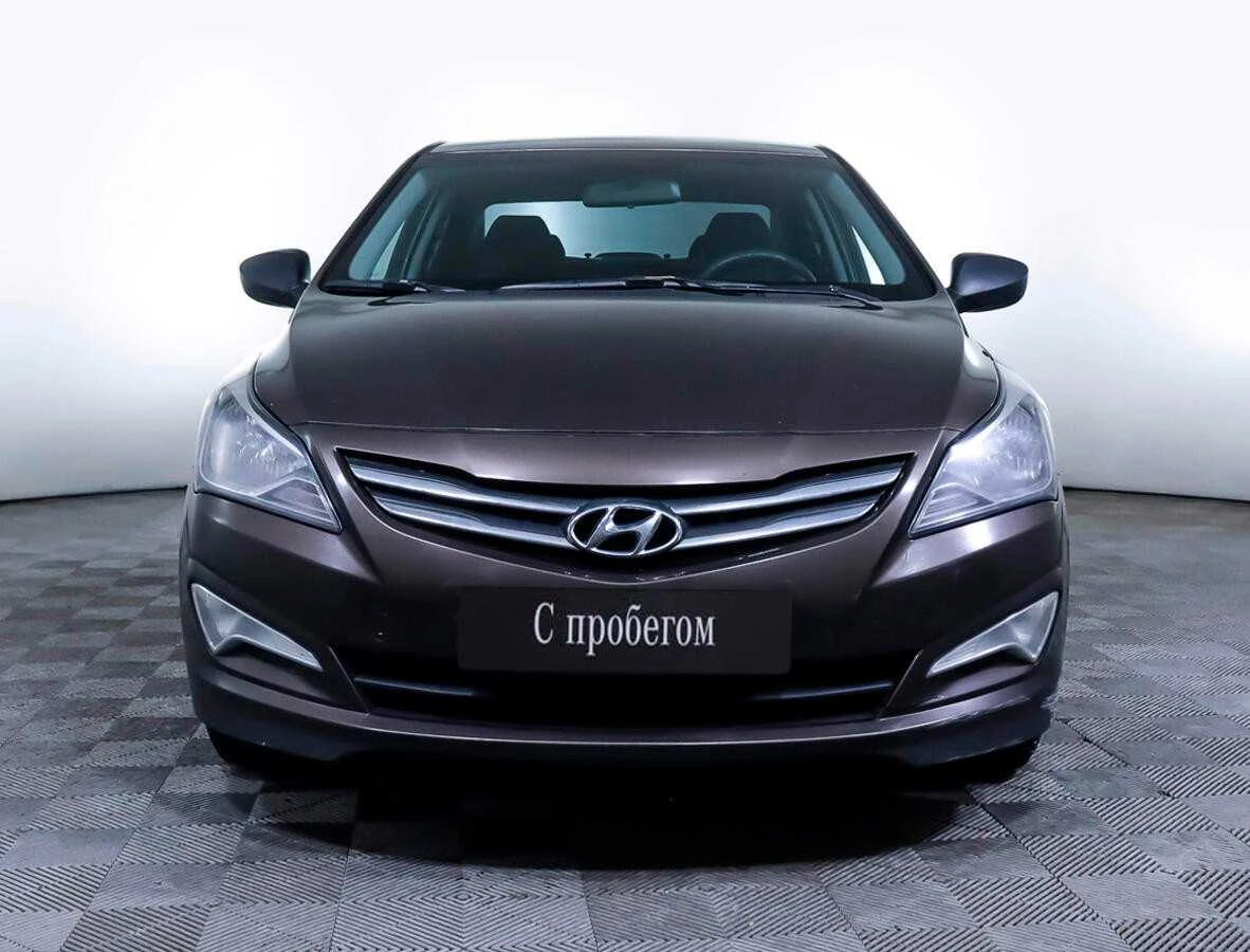 HYUNDAI SOLARIS, Коричневый, 2015, Автоматическая, 107 л.с., цена от 624 000 руб.