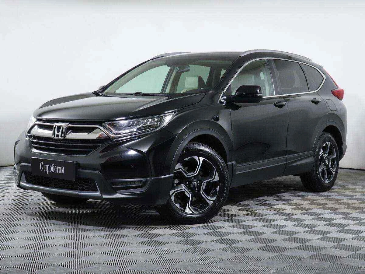 Honda CR-V, Черный, 2017, Вариатор, 186 л.с., цена от 1 558 000 руб.