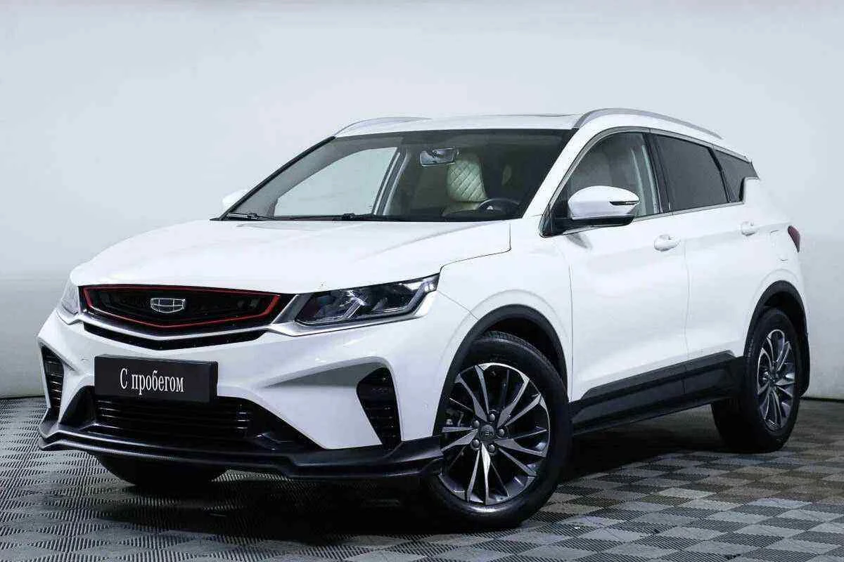 Geely Coolray, Белый, 2021, Робот, 150 л.с., цена от 1 443 000 руб.