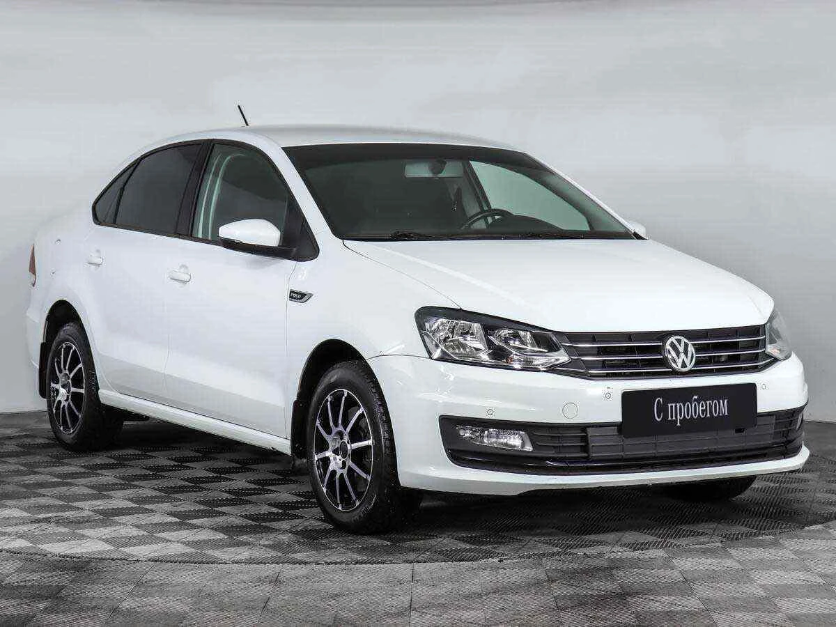 Volkswagen Polo, Белый, 2019, Робот, 125 л.с., цена от 903 000 руб.