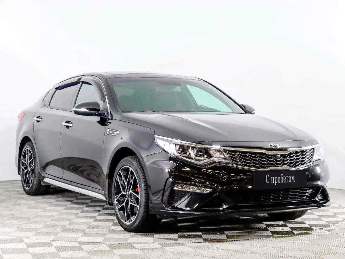 KIA Optima, Черный, 2018, Автоматическая, 188 л.с., цена от 1 416 000 руб.