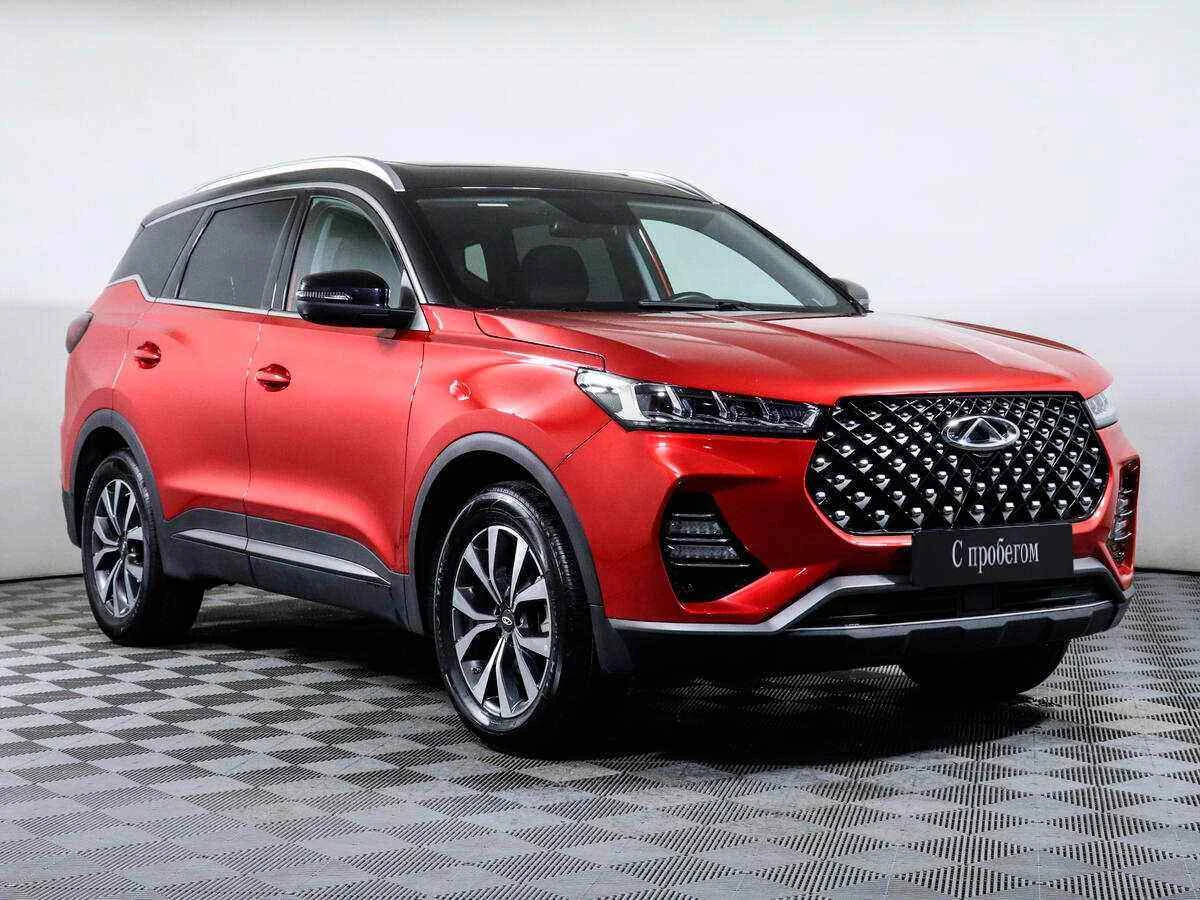 Chery Tiggo 7 Pro, Красный, 2021, Вариатор, 147 л.с., цена от 1 520 000 руб.