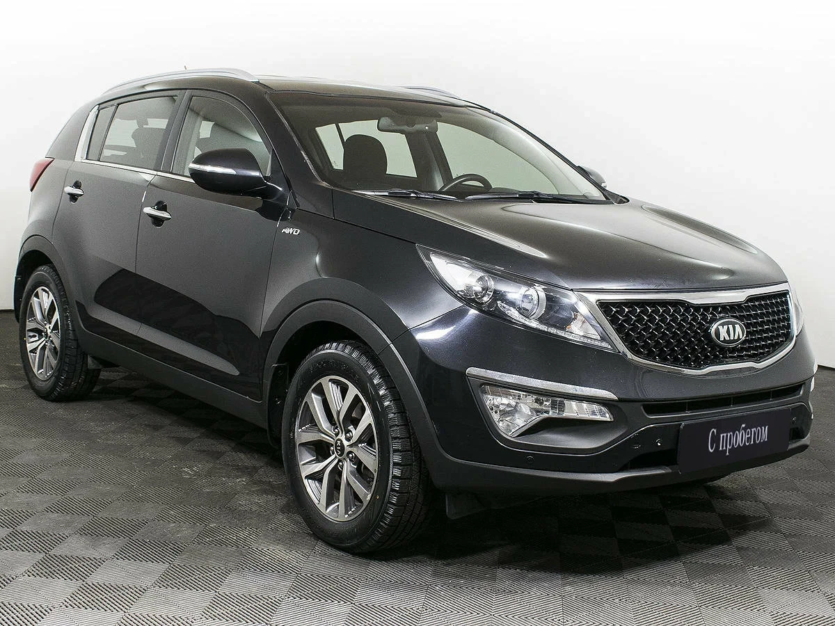 KIA Sportage, Черный, 2015, Автоматическая, 150 л.с., цена от 1 239 000 руб.