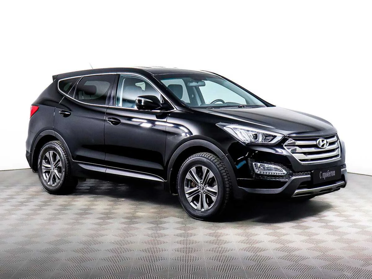 HYUNDAI SANTA FE, Черный, 2012, Автоматическая, 175 л.с., цена от 1 120 000 руб.