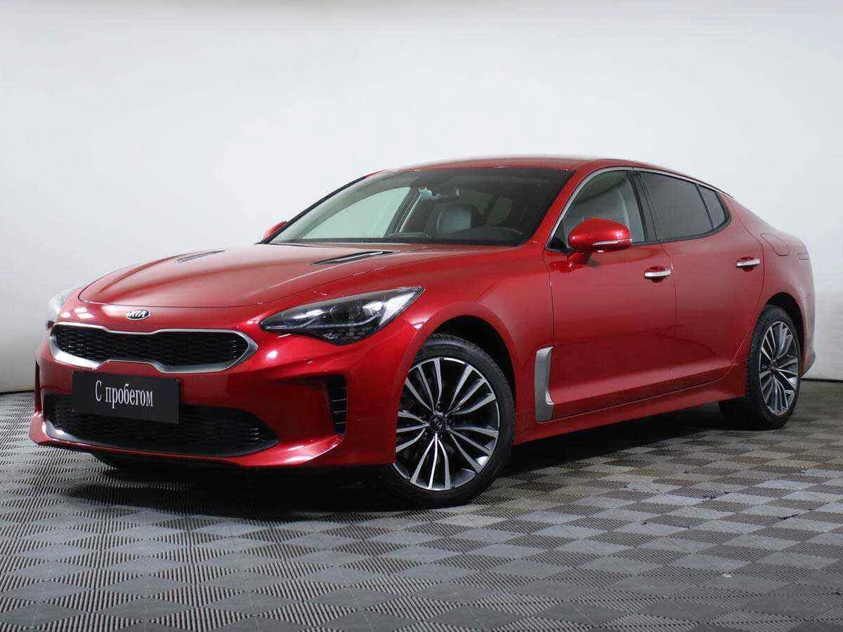 KIA Stinger, Красный, 2018, Автоматическая, 247 л.с., цена от 2 500 000 руб.