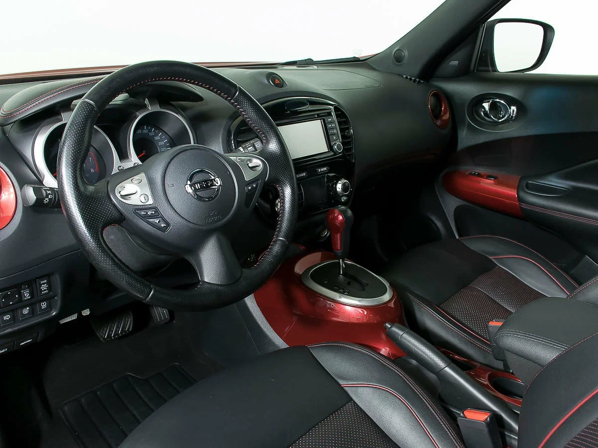 Nissan Juke, Красный, 2014, Вариатор, 190 л.с., цена от 1 217 000 руб.