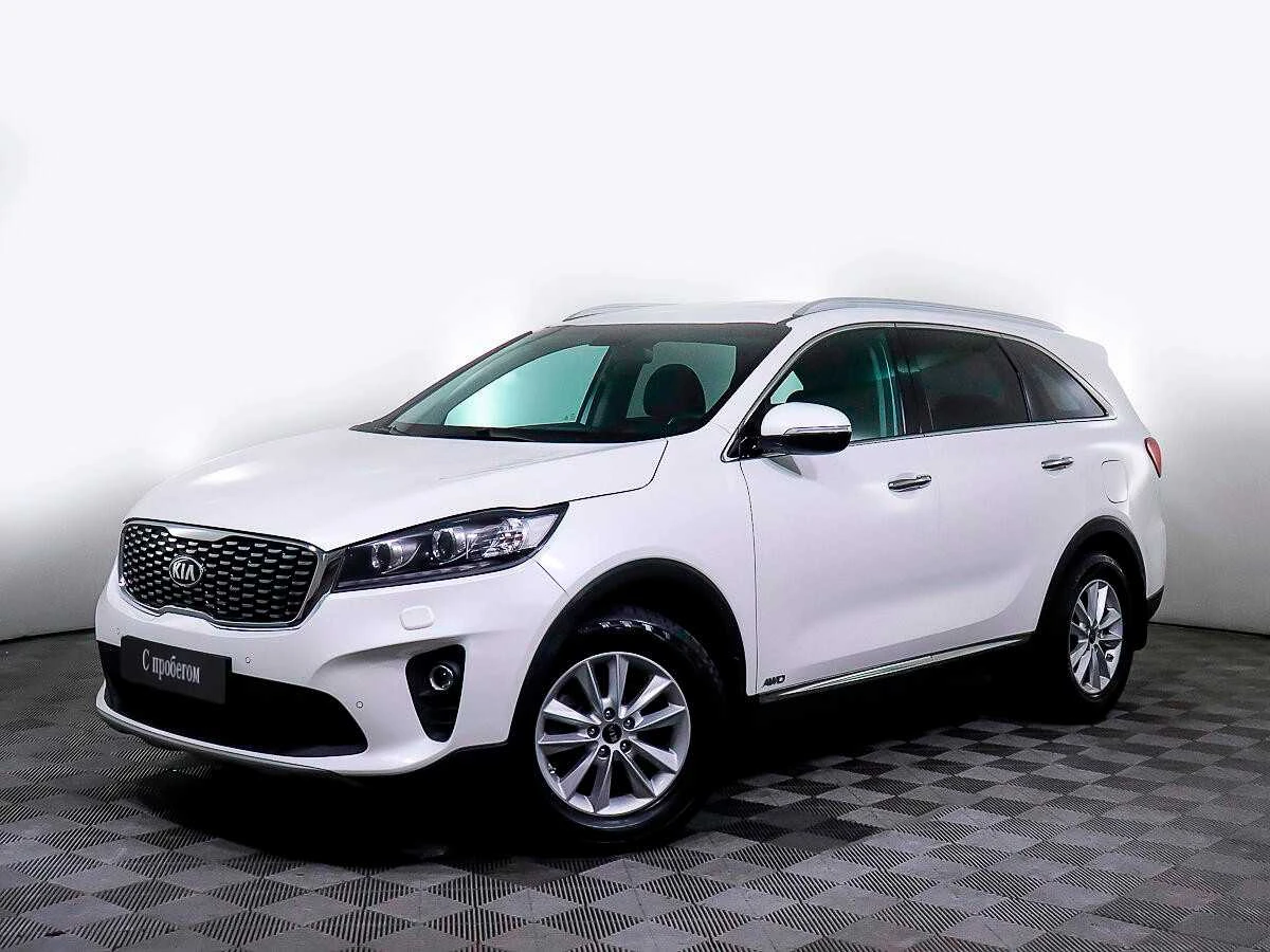KIA SORENTO, Белый, 2019, Автоматическая, 188 л.с., цена от 1 920 000 руб.