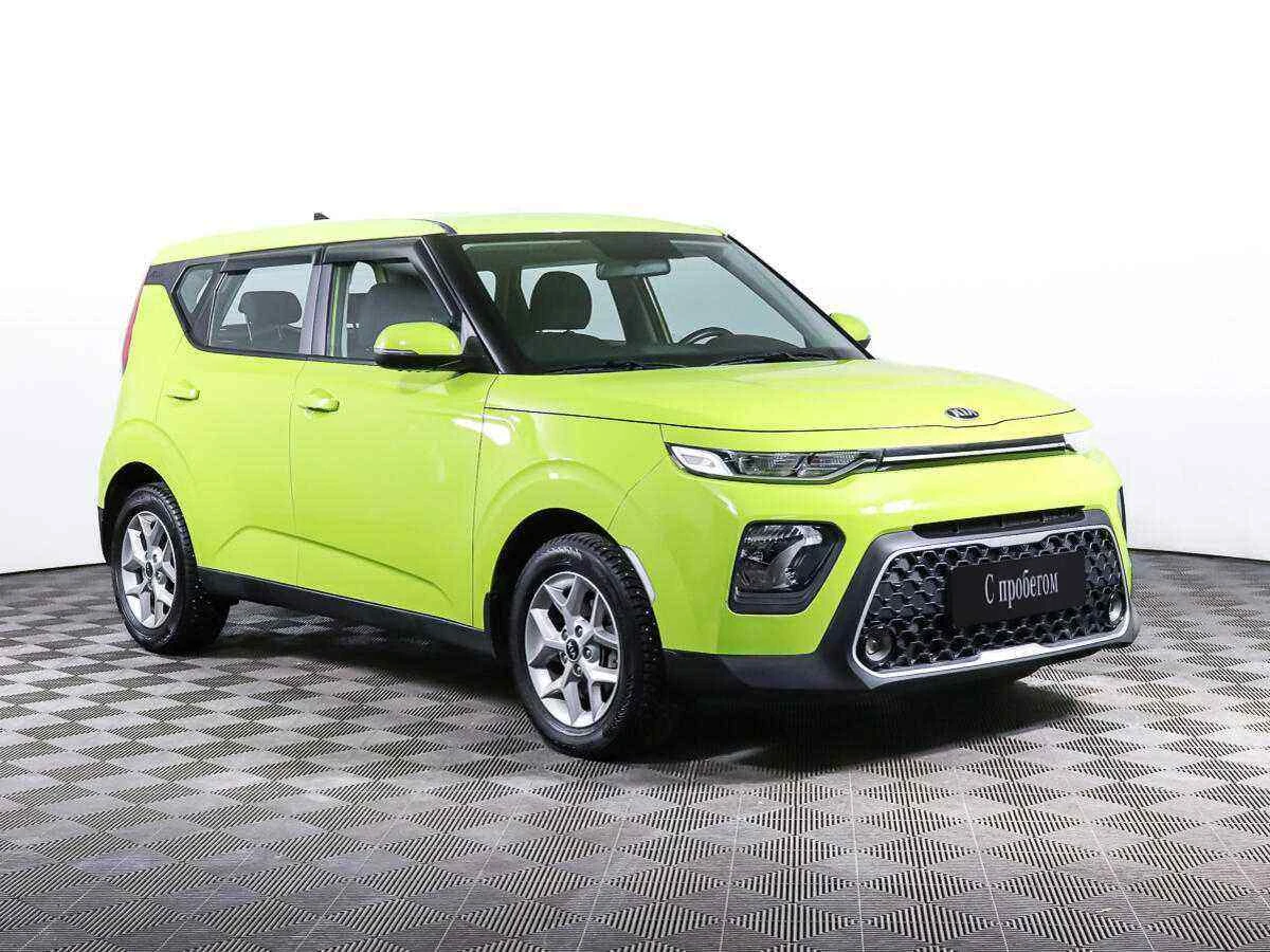 KIA Soul, Зеленый, 2021, Автоматическая, 123 л.с., цена от 1 550 000 руб.