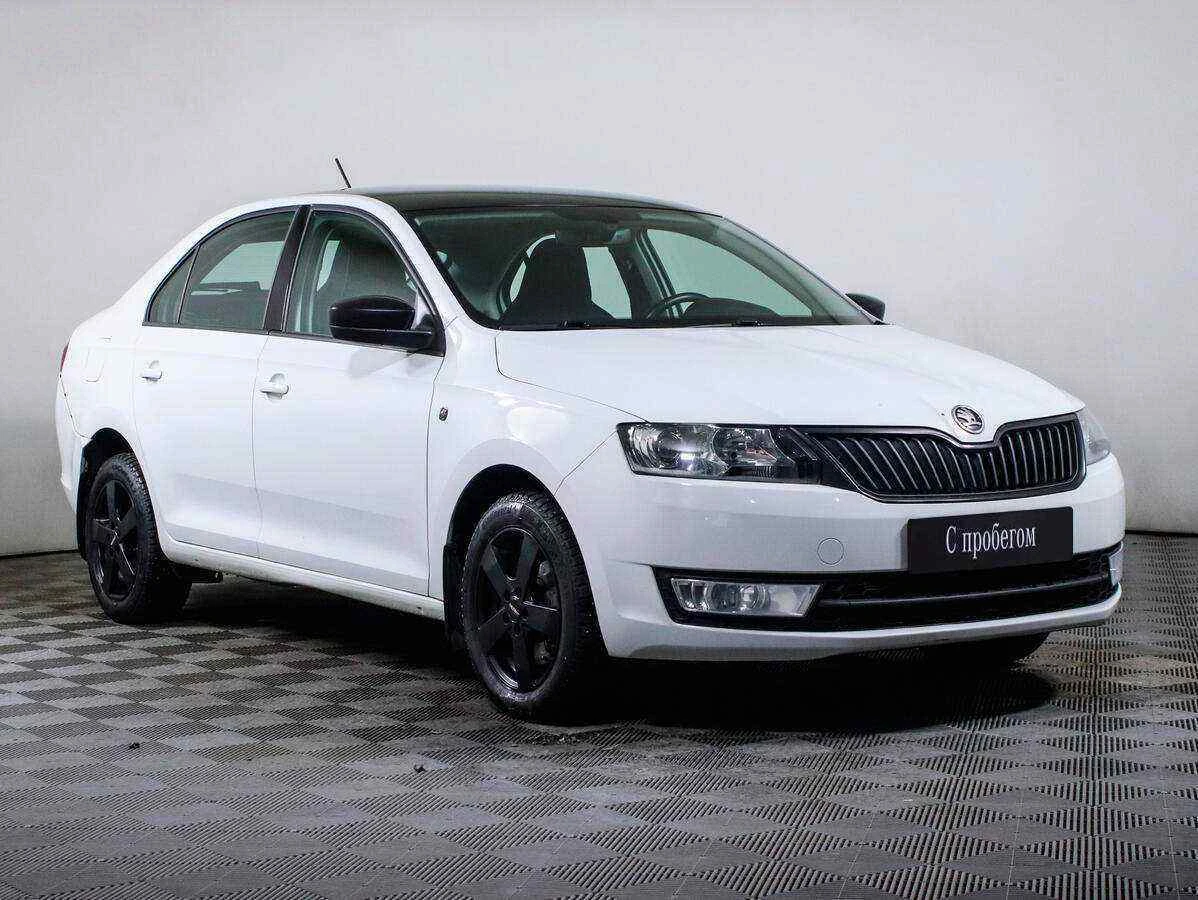 Skoda Rapid, Белый, 2017, Робот, 122 л.с., цена от 548 000 руб.