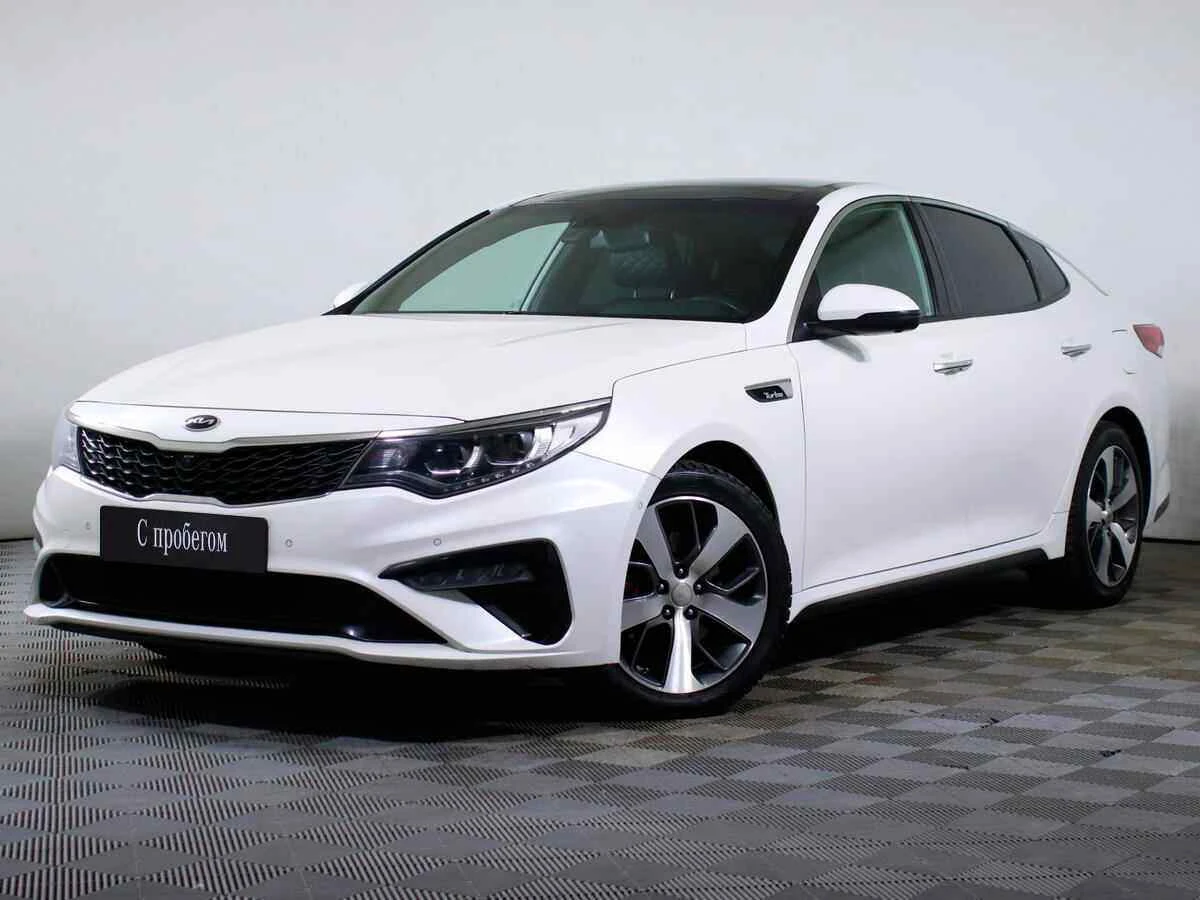 KIA Optima, Белый, 2018, Автоматическая, 245 л.с., цена от 1 099 000 руб.