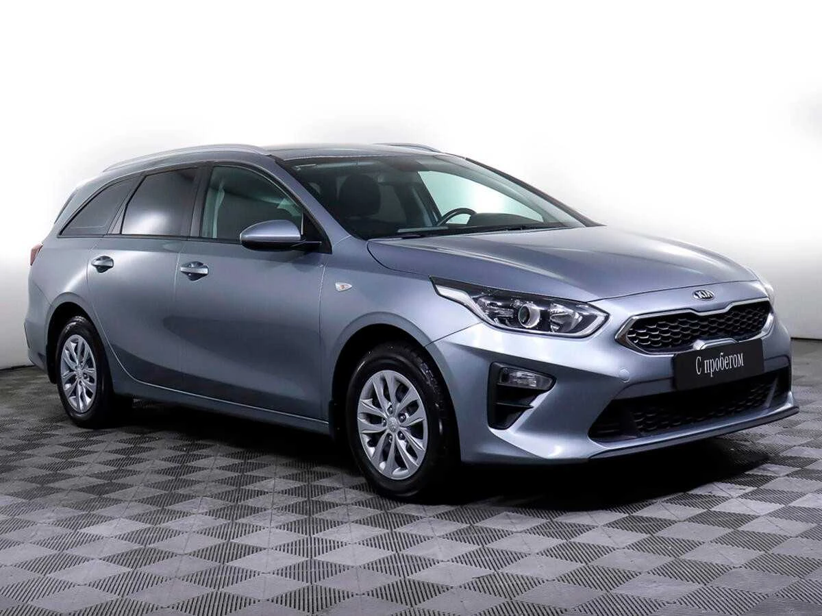 KIA CEED, Серебряный, 2021, Автоматическая, 128 л.с., цена от 1 256 000 руб.