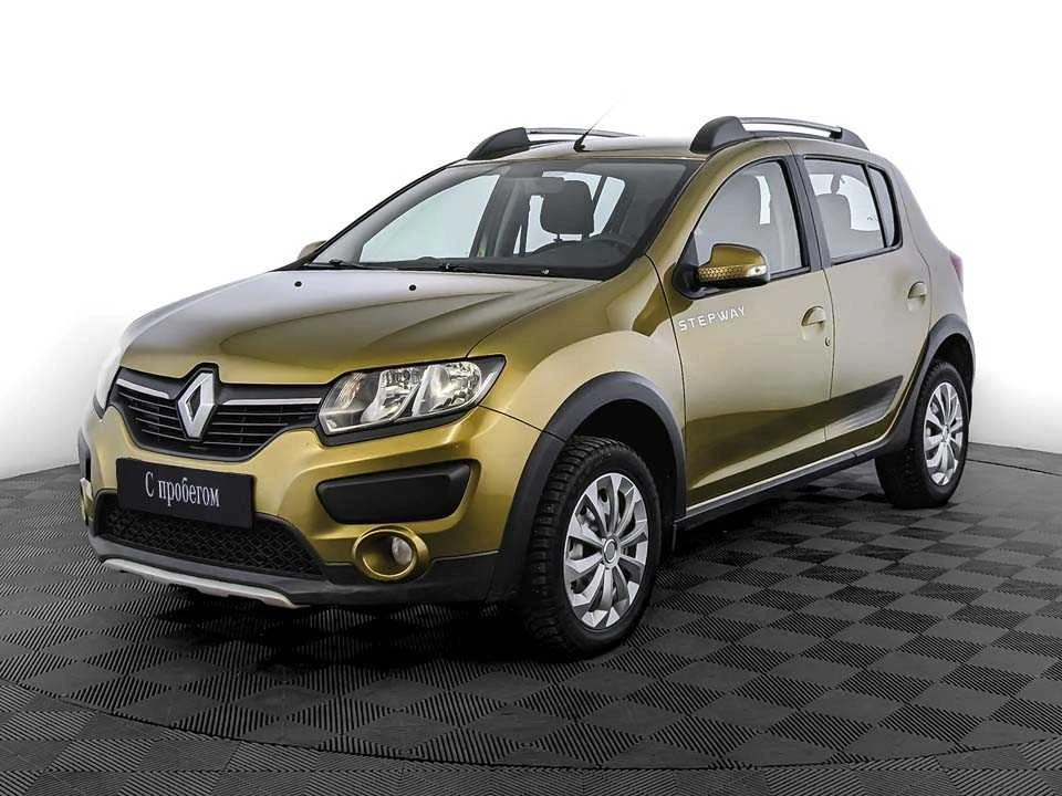 RENAULT SANDERO, Зеленый, 2018, Автоматическая, 102 л.с., цена от 790 400 руб.