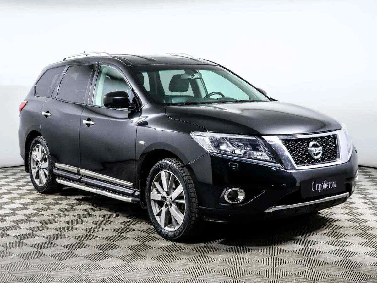 Nissan Pathfinder, Черный, 2014, Вариатор, 249 л.с., цена от 1 426 000 руб.