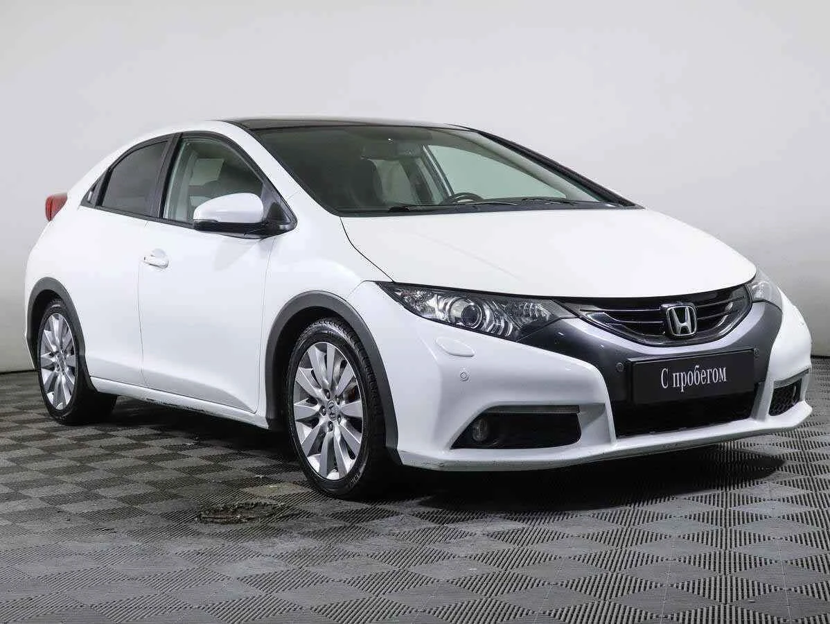 Honda Civic, Белый, 2013, Автоматическая, 142 л.с., цена от 570 000 руб.