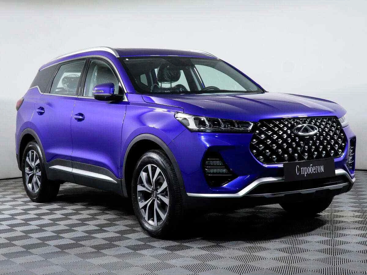 Chery Tiggo 7 Pro, Синий, 2021, Вариатор, 147 л.с., цена от 1 597 000 руб.