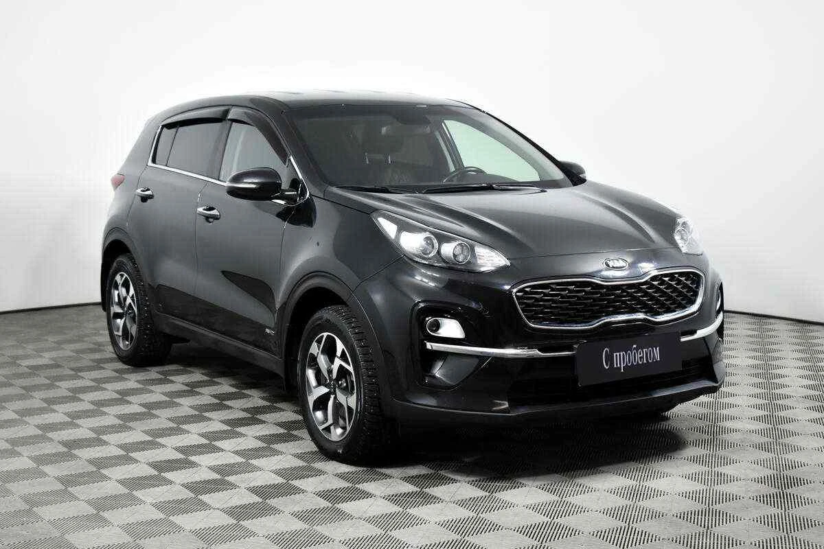 KIA Sportage, Черный, 2019, Автоматическая, 150 л.с., цена от 1 627 000 руб.