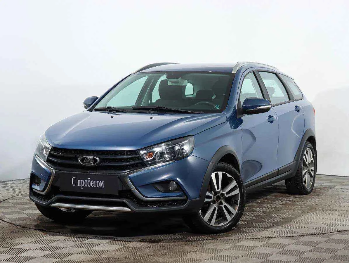 LADA Vesta SW Cross, Синий, 2018, Робот, 122 л.с., цена от 632 000 руб.