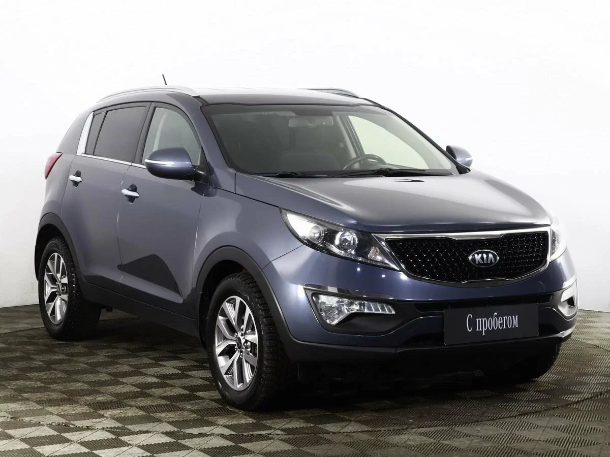 KIA Sportage, Синий, 2014, Автоматическая, 150 л.с., цена от 1 011 000 руб.