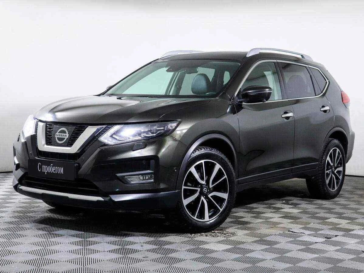 Nissan X-Trail, Зеленый, 2020, Вариатор, 171 л.с., цена от 2 055 000 руб.