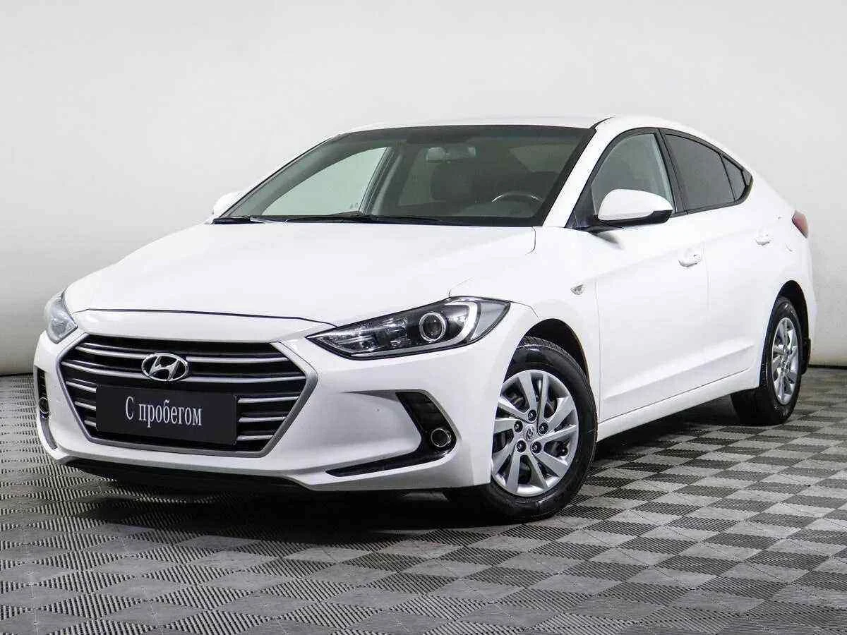 Hyundai Elantra, Белый, 2018, Автоматическая, 128 л.с., цена от 931 000 руб.