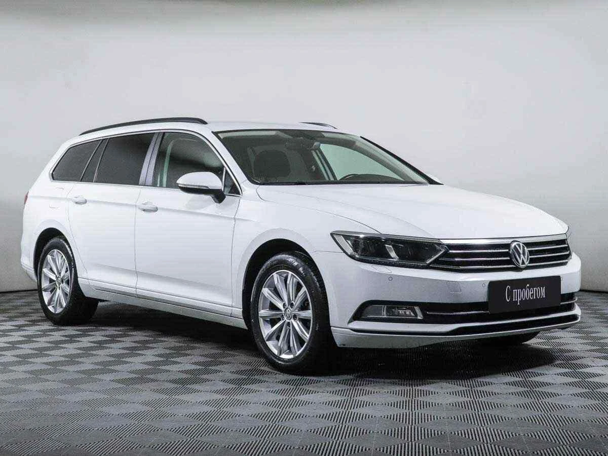 Volkswagen Passat, Белый, 2016, Робот, 180 л.с., цена от 1 100 000 руб.