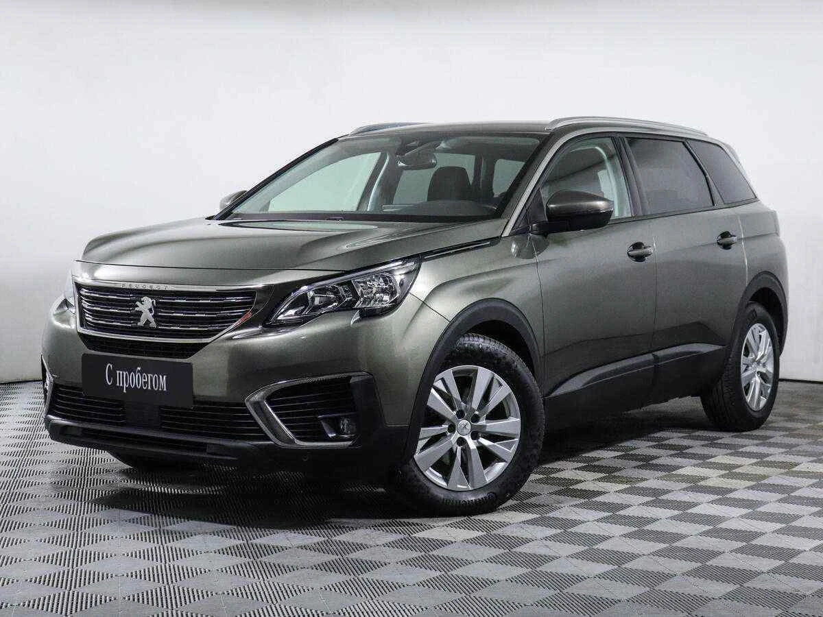 Peugeot 5008, Зеленый, 2018, Автоматическая, 120 л.с., цена от 1 555 000 руб.