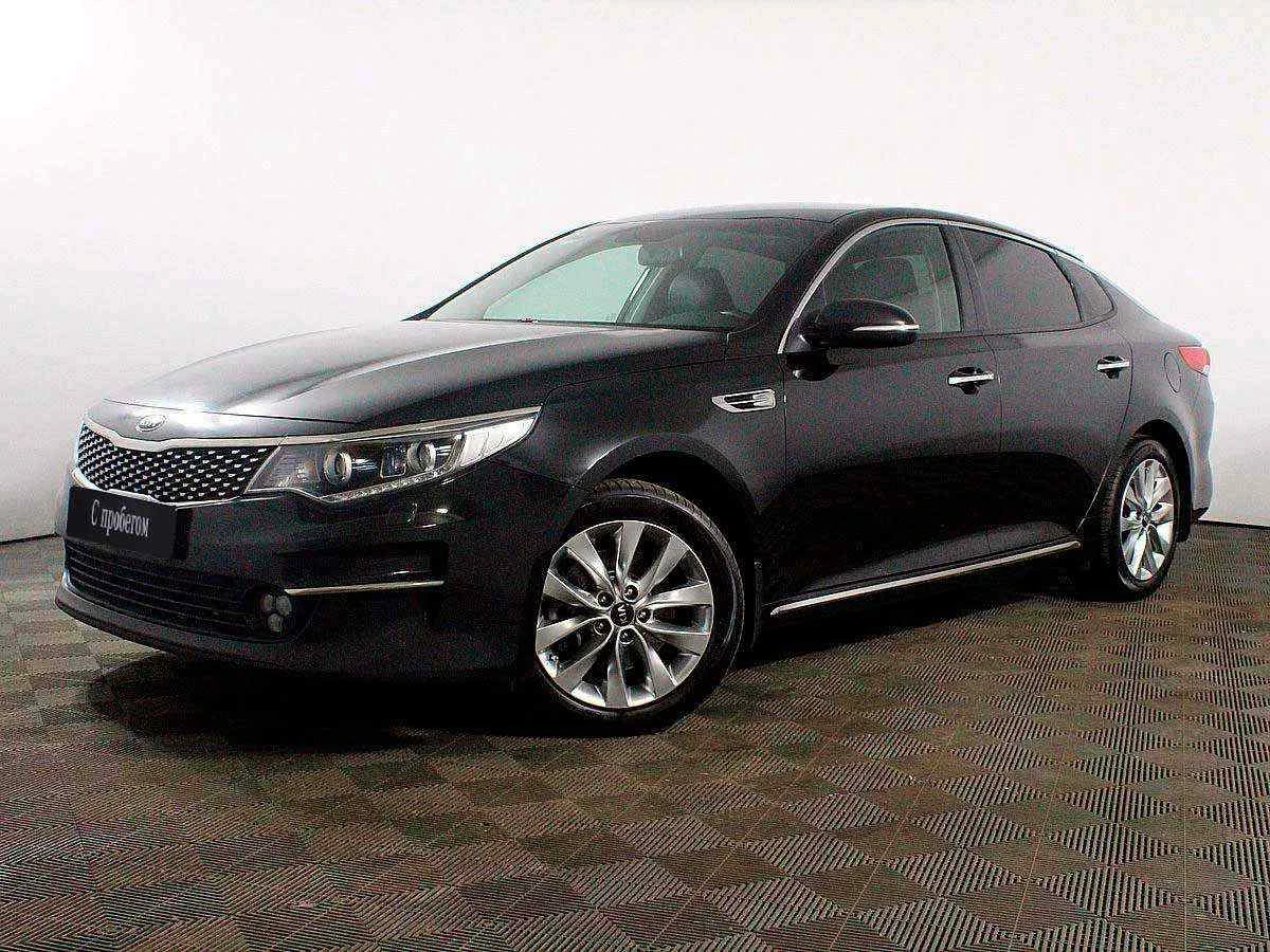 KIA Optima, Черный, 2016, Автоматическая, 188 л.с., цена от 1 151 000 руб.