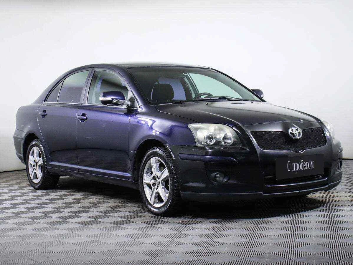 Toyota Avensis, Синий, 2008, Автоматическая, 129 л.с., цена от 535 000 руб.